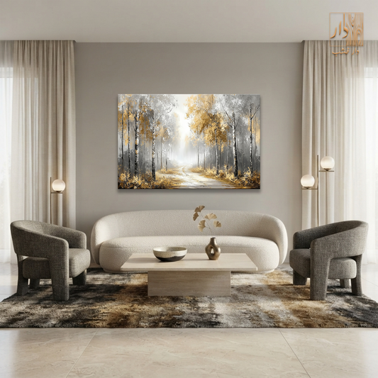 Nature Canvas – Golden Mist