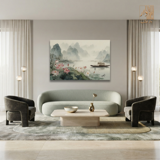 Nature Canvas – Lotus Serenity