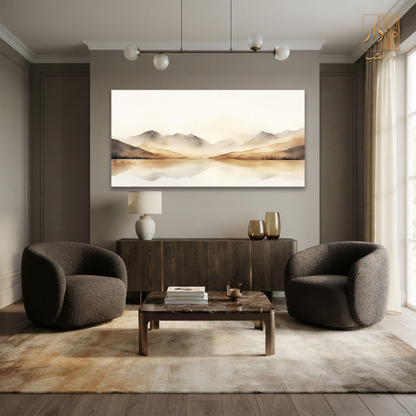 Canvas Wall Art – Mist & Mountains