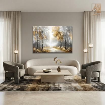 Nature Canvas – Golden Mist