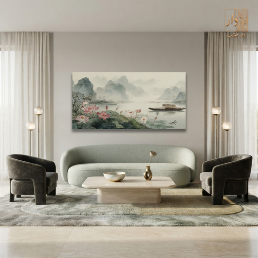 Nature Canvas – Lotus Serenity