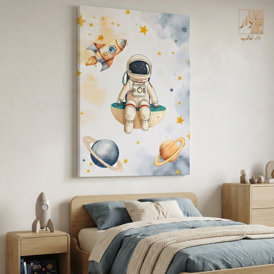 Canvas Wall Art - Galaxy Boy