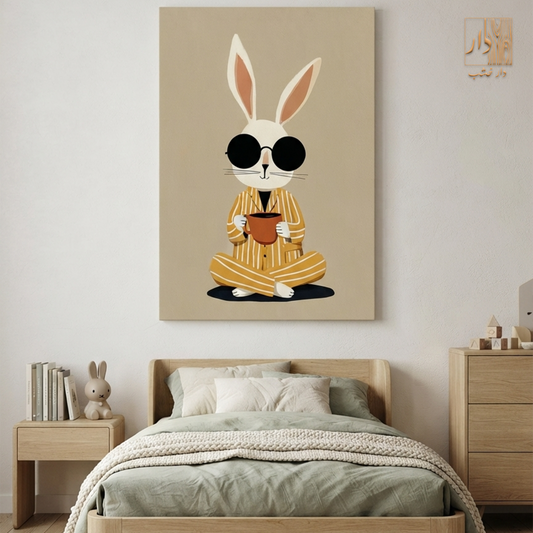 Canvas Wall Art - Mr. Bunny