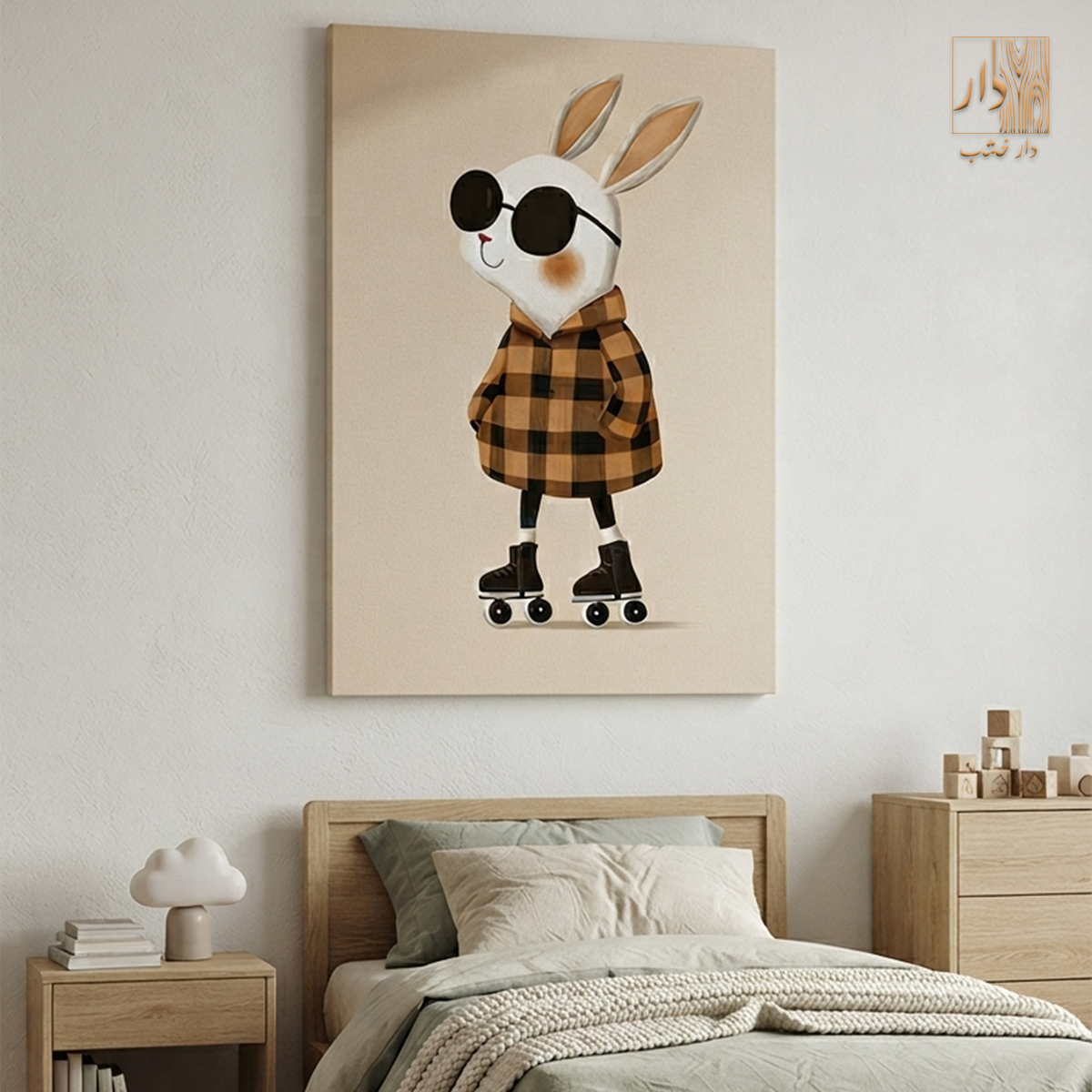 Canvas Wall Art - Roller Bun
