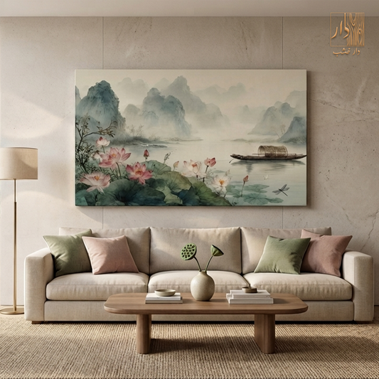 Nature Canvas – Lotus Serenity